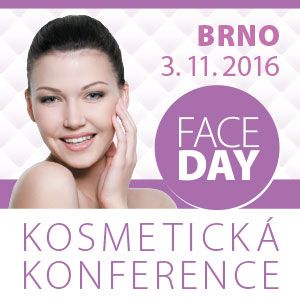Pozvánka - kosmetická konference FACE DAY Brno - 3. 11. 2016